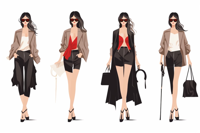 sewing apparel fashionable